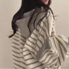 Striped Hoodie Casual Long Sleeve Sweatshirt Fashion Vintage Harajuku Oversized Hoodies