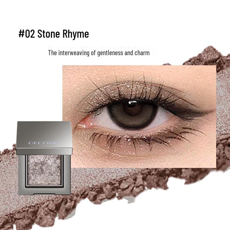 Палетка теней для век Manwan Select Dreamland Single Shimmering - Стойкие, Осветляющие, Мелкий глиттер, Не осыпаются.