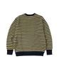 THEVINYLHOUSE Mohair Multi Striped Sweater Yellow (Vh2Dfuk602A)
