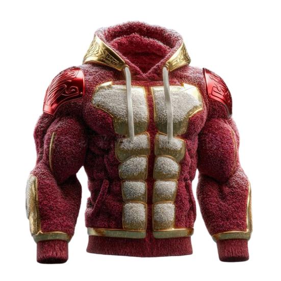 Мужская толстовка с капюшоном на шнурке с длинным рукавом, толстовка с 3D-цифровой печатью, уличный стиль, повседневная одежда для спортзала