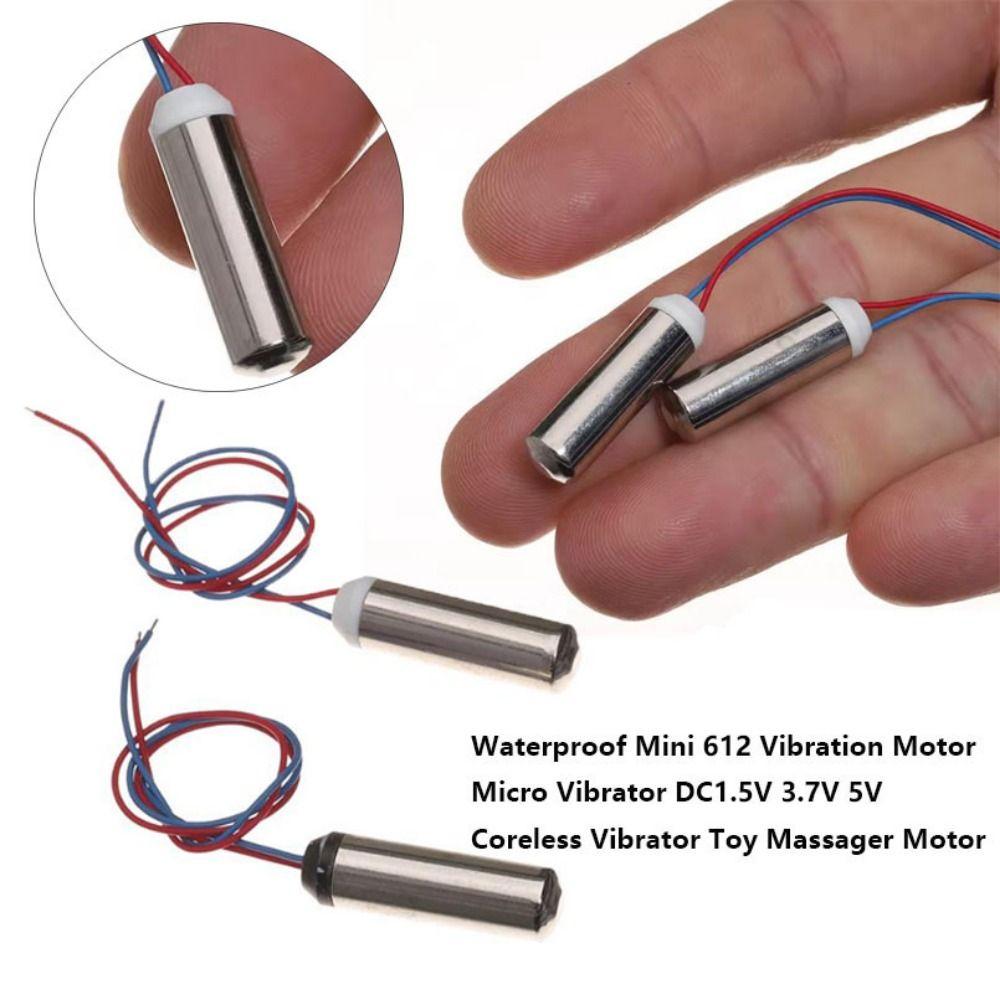 6*12mm Micro Vibrator Motor Mini Coreless Vibrator Toy Massager High Quality 612 Vibration Motor