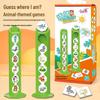 New Animal Guessing Game: Educational Logic & Thinking Training for Kids, Two-Player Tabletop Toy