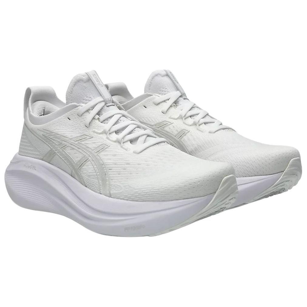 Asics Gel Nimbus 27 White Glacier Grey Men Sneakers 1011B958-100