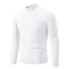 New Autumn And Winter Men'S Semi-Turtleneck Casual Knitted Slim-Fit Solid-Color Sweater Men'S Bottoming Shirt