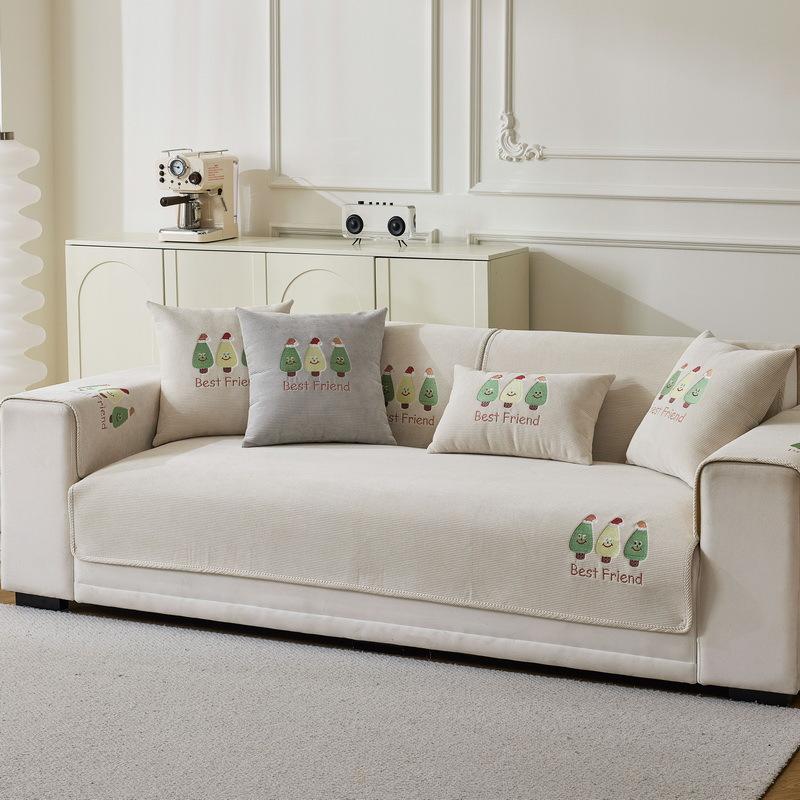 Подходит для всех сезонов Нескользящая подушка для дивана в виде рождественской елки Чехлы для дивана Чехол для дивана из шенилла Чехол для матраса Housses De Canape