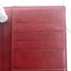 Hermes Складной кошелек Длинный кошелек 2016 Evercolor MC2 Fleming Кошелек Rouge grena Evercolor Б/у