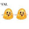 Office Desk Stress Relievers Halloween Spooky Ghost Squeeze Toy, Glitter Relief Portable Fidget Toy Tongue-out Sensory for Home School Cartoon Toys
