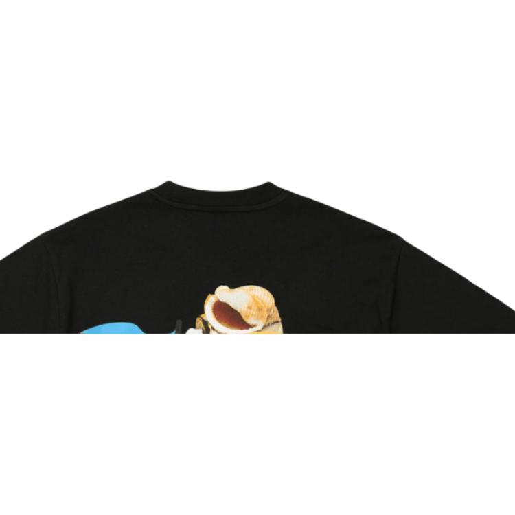 Palace Футболка P Sea, черная, унисекс, топы P27TS330