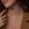 EManco Drop Shipping 2 Days DIY Personalized Stainless Steel Gold Link Chain Pendant Necklaces with Initial Birthstone Letter
