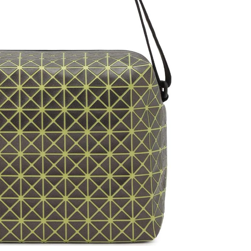ISSEY MIYAKE Polyurethane Shoulder Bag, Crossbody Bag Women's Black BB34-AG753-15