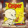 Casper 2D Flat Pattern Flannel Blanket High quality All Seasons Warmth and Comfort Perfect for Christmas Gifts.PMT0914006