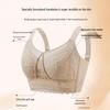 Plus Size Full Coverage Push-Up Bra: Anti-Sagging, Adjustable, Side Support for Large Busts