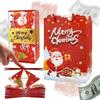 New 10Pcs Christmas Surprise Gift Boxes Folding Bouncing Red Green DIY Gift Boxes Explosion Money Bounces Boxes For Christmas
