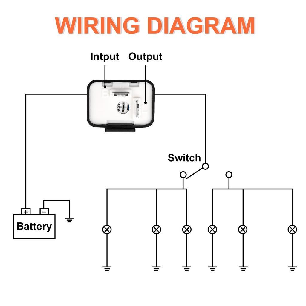 Weasch 2 шт. 12 В постоянного тока регулируемый контактный мигающий модуль Замена Совместимое светодиодное электронное реле-мигалка для