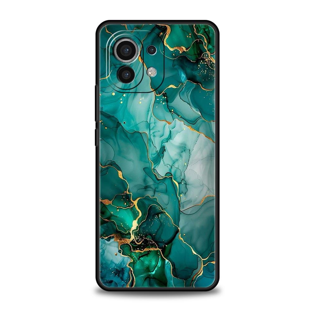 Чехол для телефона для Xiaomi Mi 15 14 14T 13T 12T Pro 12 13 11 Lite 5G 11T X6 X5 Pro Мягкий ТПУ Чехол Модный Мраморный Узор
