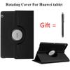 360 Rotating PU Leather Cover Case For Huawei MediaPad M3 Lite 10.1 8.4 8"BAH-W09 BAH-AL00 CPN-AL00/L09 BTV-W09/DL09 Tablet Case