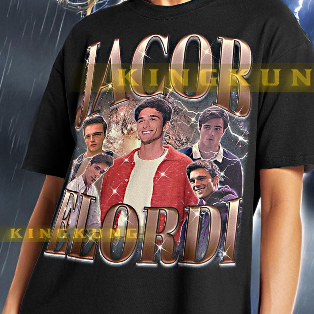 JACOB ELORDI Shirt - Jacob Elordi Vintage Shirt, Jacob Elordi Retro 90s Tshirt, Jacob Elordi Bootleg Tee, Jacob Elordi Sweater #saf