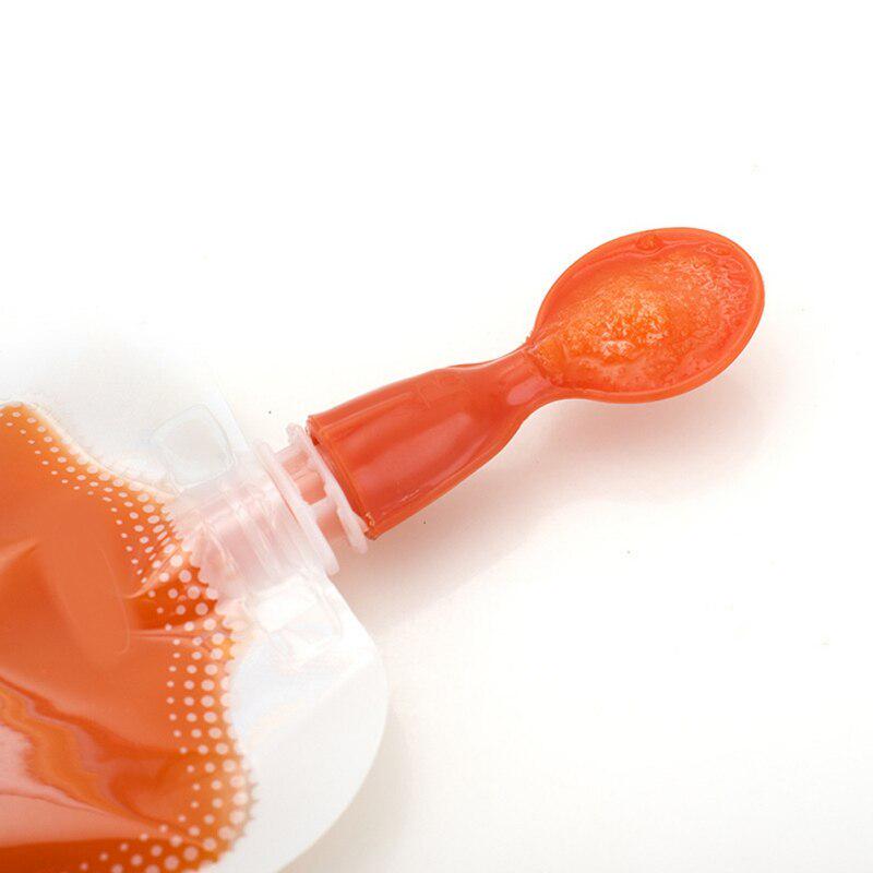 Многоразовые пищевые пакеты для удобного хранения жидких продуктов. 10 штук