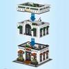 4132PCS Seafood Restaurant Model Building Blocks Creative City Street View MOC Bricks Set With Light Desktop Ornaments Kids Toys