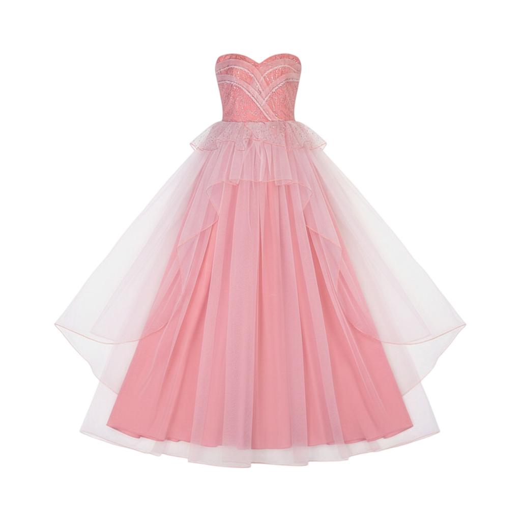 Косплей Платье без рукавов однотонное Платье асимметричное с кружевной панелью