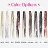 16-дюймовые накладные пряди на клипсах Bohemia Hair Extensions Длинная коса на клипсах для повседневного использования и вечеринок