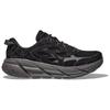 HOKA Clifton L Suede Elite Terrain System - черные кроссовки унисекс Satellite Grey 1150910-BCKST