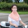 Sun UV Protection Hiking Face Scarves Sunscreen Veil Ice Silk Mask Triangular Scarf Face Cover