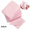 50Pcs Reusable Jewelry Cleaning Cloth 8x8cm Cleaning Polishing Cloth  Silverware Care