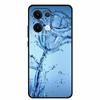 Чехол для Oppo Reno13 5G Мягкий ТПУ Милый Мультяшный Силиконовый Задний Чехол для Телефона Oppo Reno 13 Pro Чехлы Reno13Pro 13Pro 5G Черный Корпус