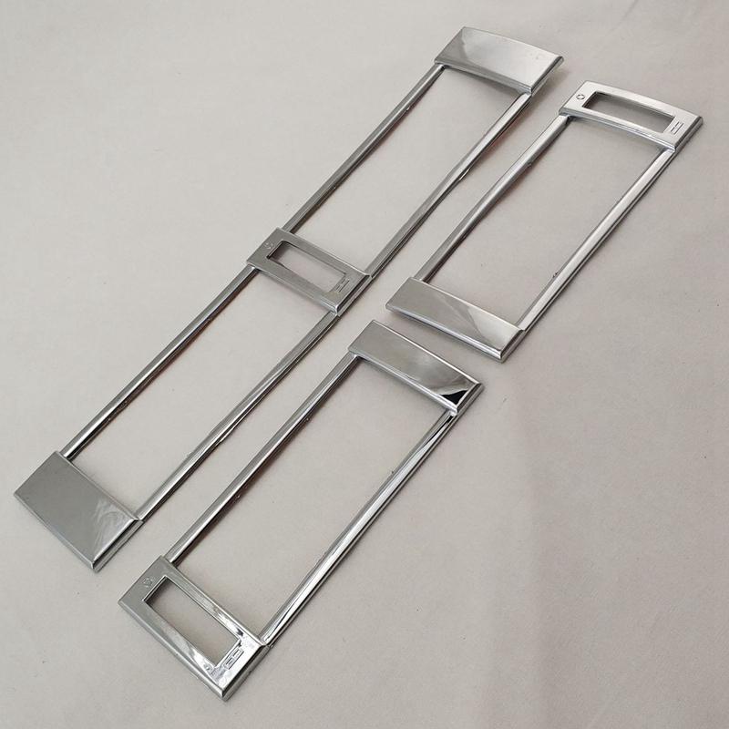 Car Air Vent Trim Kit Air Vent Decoration Frame for Mercedes Benz W124 1986-1994 Chrome Styling