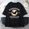 Женская футболка Haikyuu 90-х Куроо Японское аниме Бокуто Манга Шоё Волейбол Креативная футболка Мультяшные графические футболки Футболка