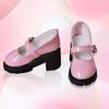 Academic Style PU Leather Shoes Multicolor High Heel Only Selling Shoes Doll Shoes  For 4/1 BJD