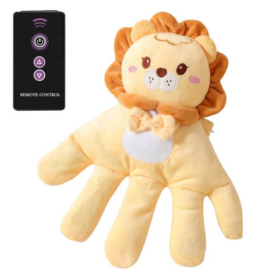 Подушка для сна с похлопыванием для снятия беспокойства, успокаивающая подушка для сна малыша с дистанционным управлением, 3 режима регулировки, игрушка для похлопывания ребенка