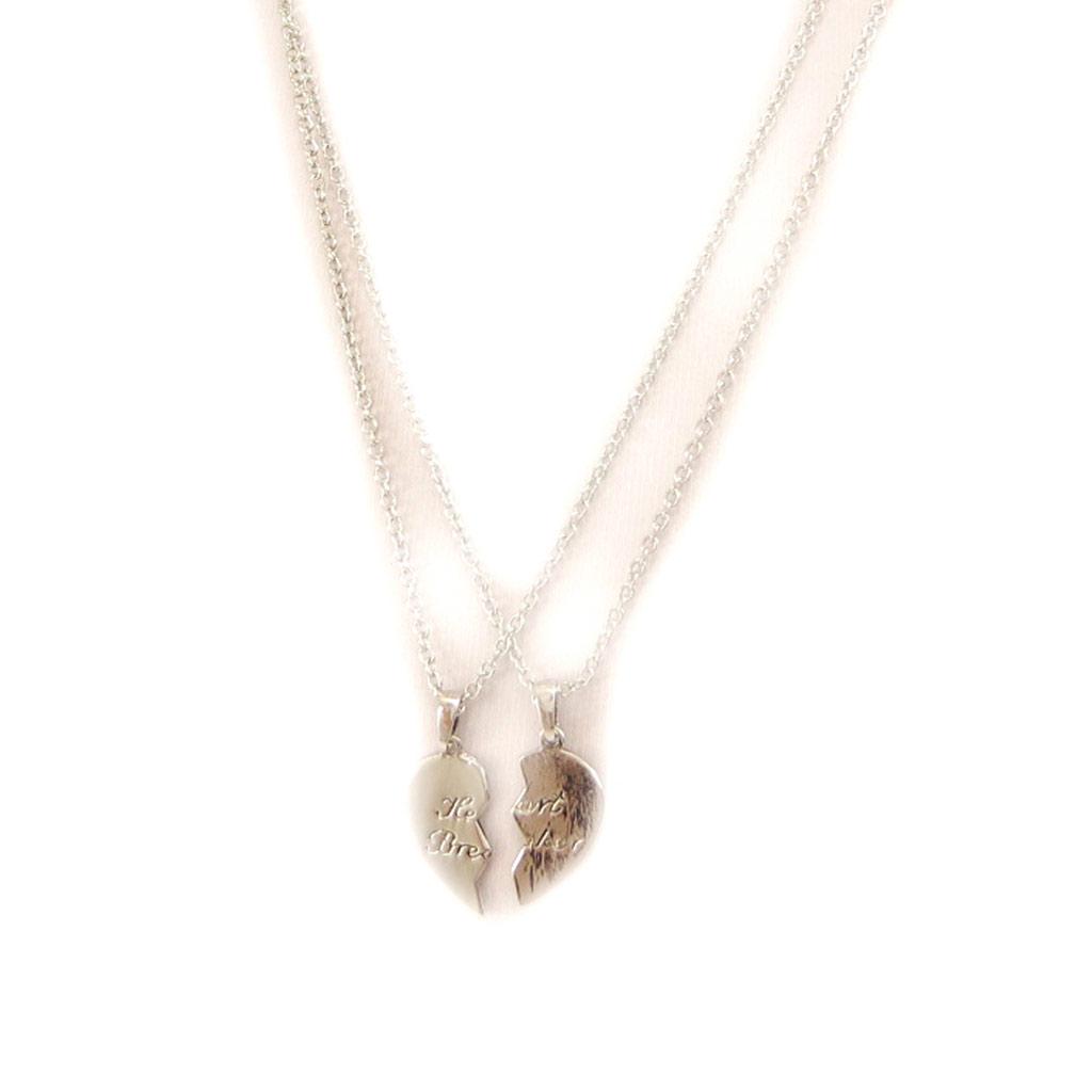 Les Trésors De Lily [L5119] — Серебряные дизайнерские ожерелья «Heart Breaker»
