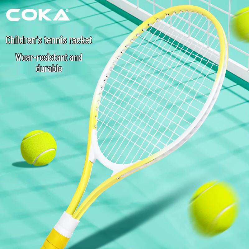 COKA 21-дюймовая детская теннисная ракетка и набор для тренировки отскока
