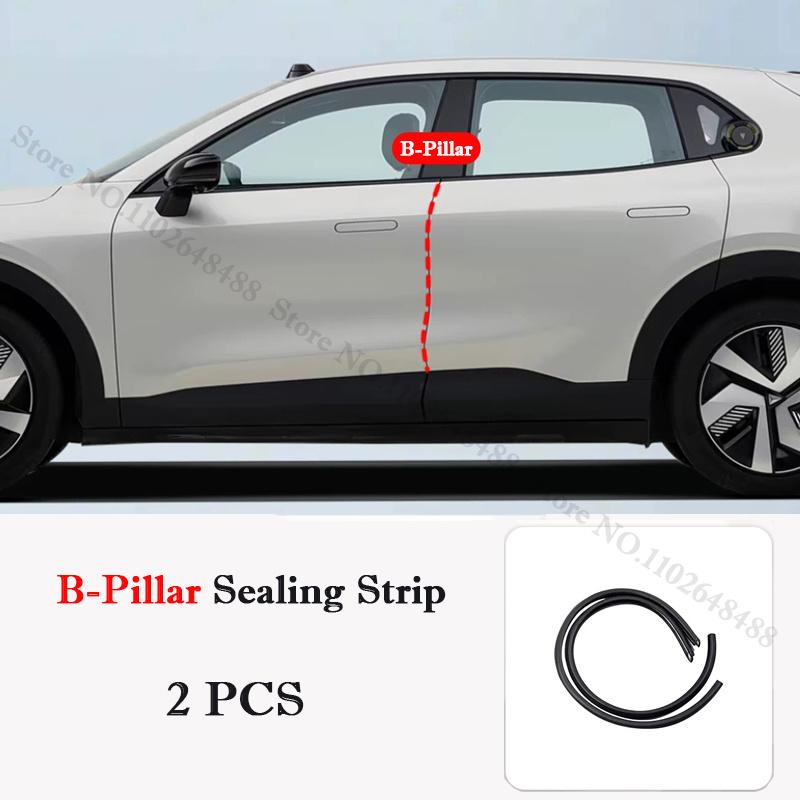 For Changan Deepal S05 S07 L06 L07 Car Door Edge Seal Strip A/B/C-Pillar Weatherstrip Waterproof Soundproof Auto Sealant Strip