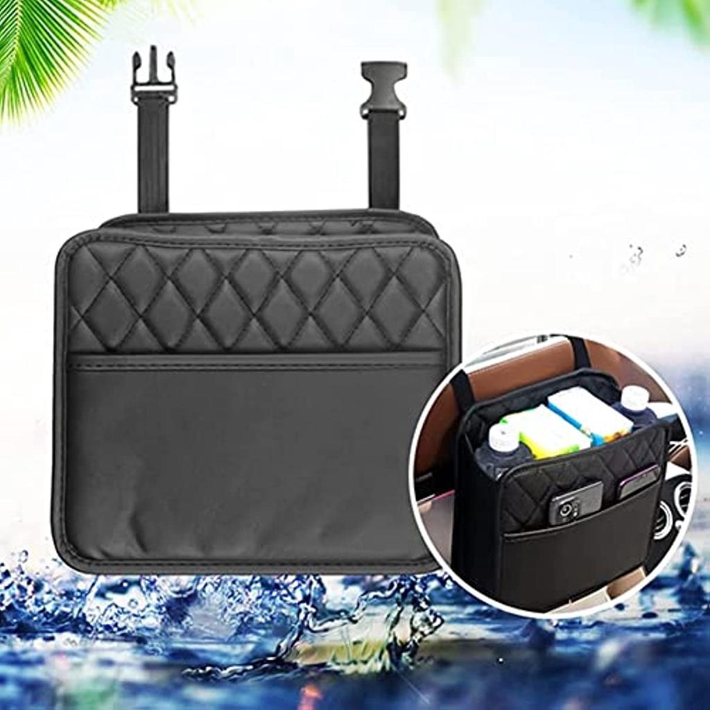 Подвесная сумка на спинку автомобильного сиденья, автомобильный держатель для документов, сумка для бутылок с несколькими карманами, коробка для хранения, органайзер, дорожная аккуратная сумка, карман для детей