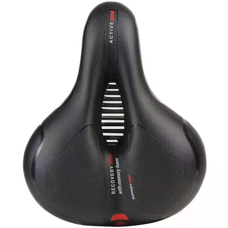 Bike Saddle Mountain Road Bicycle Cushion Shock Absorbing Hollow Comfortable Seat