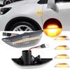 2 шт. Для Opel Mokka /X 2012-2016/2016-2020 Chevrolet Trax 2012-2020 Buick Encore Светодиодные Динамические Боковые Габаритные Огни Поворотники