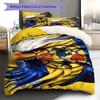 Club de Futbol América Pattern Bedding,Quilt Set Quilt Cover Pillowcase Home Birthday Gift(1 * duvet cover + 2 * pillowcase, without core)
