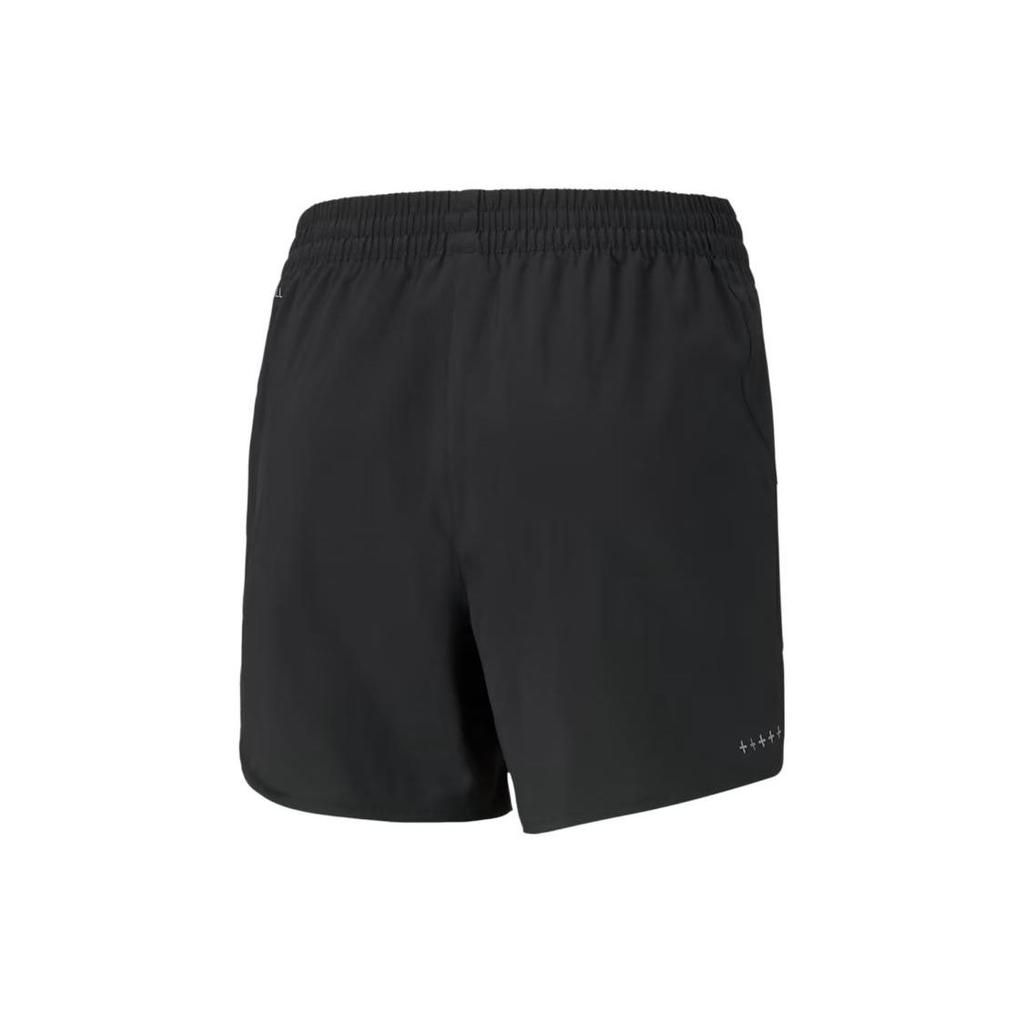 Puma Трикотажные спортивные шорты с логотипом и средней посадкой, женские шорты, черные 520188-01