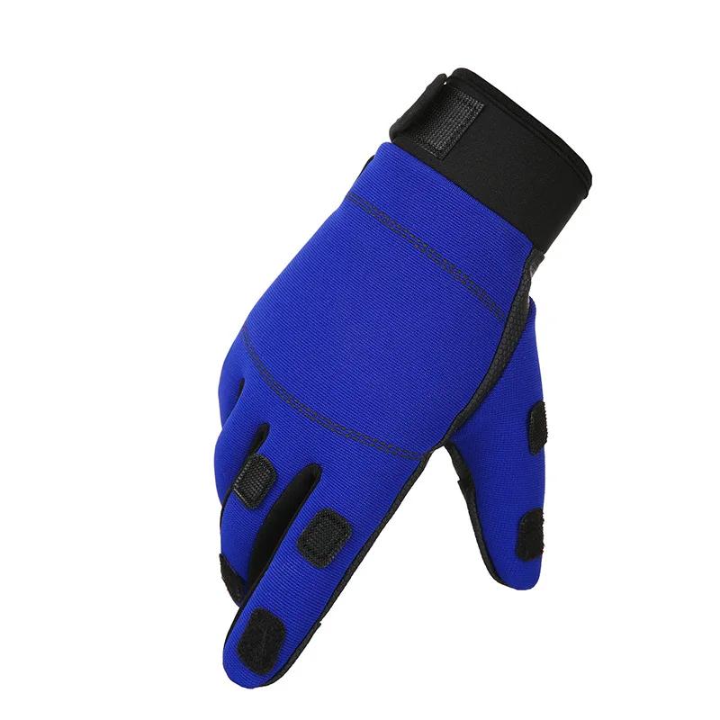 2 шт. Рыболовные перчатки для ловли рыбы, противоскользящие, с закрытыми пальцами, защита рук, перчатки для езды на велосипеде, аксессуары для рыбалки на открытом воздухе