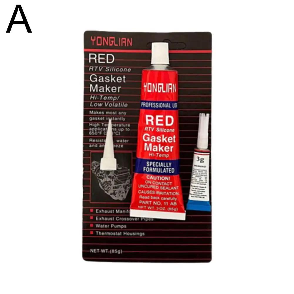 Silicone Gasket Maker Waterproof Head Sealant High Temperature Resistant Engine Sealant for Automotive Engine Parts B6R3