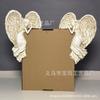Door Frame Angel Wings Wall Art Sculpture Ornament Resin Crafts Home Decoration