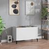 VidaXL Record Cabinet White 74.5x38x48 Cm Engineered Wood 831965