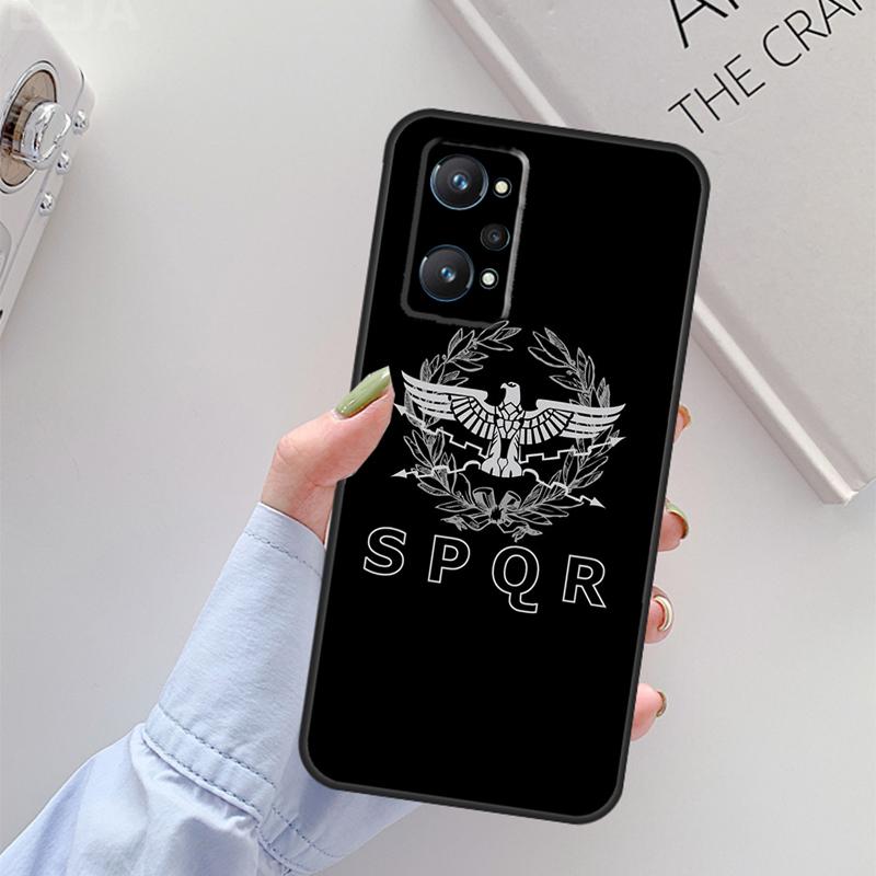 SPQR Римская Императорская Легион Для Realme 10 11 Pro Plus GT Neo 5 2T C21Y C30 C31 C33 C35 C55 OnePlus Nord CE 2 3 Lite Чехол