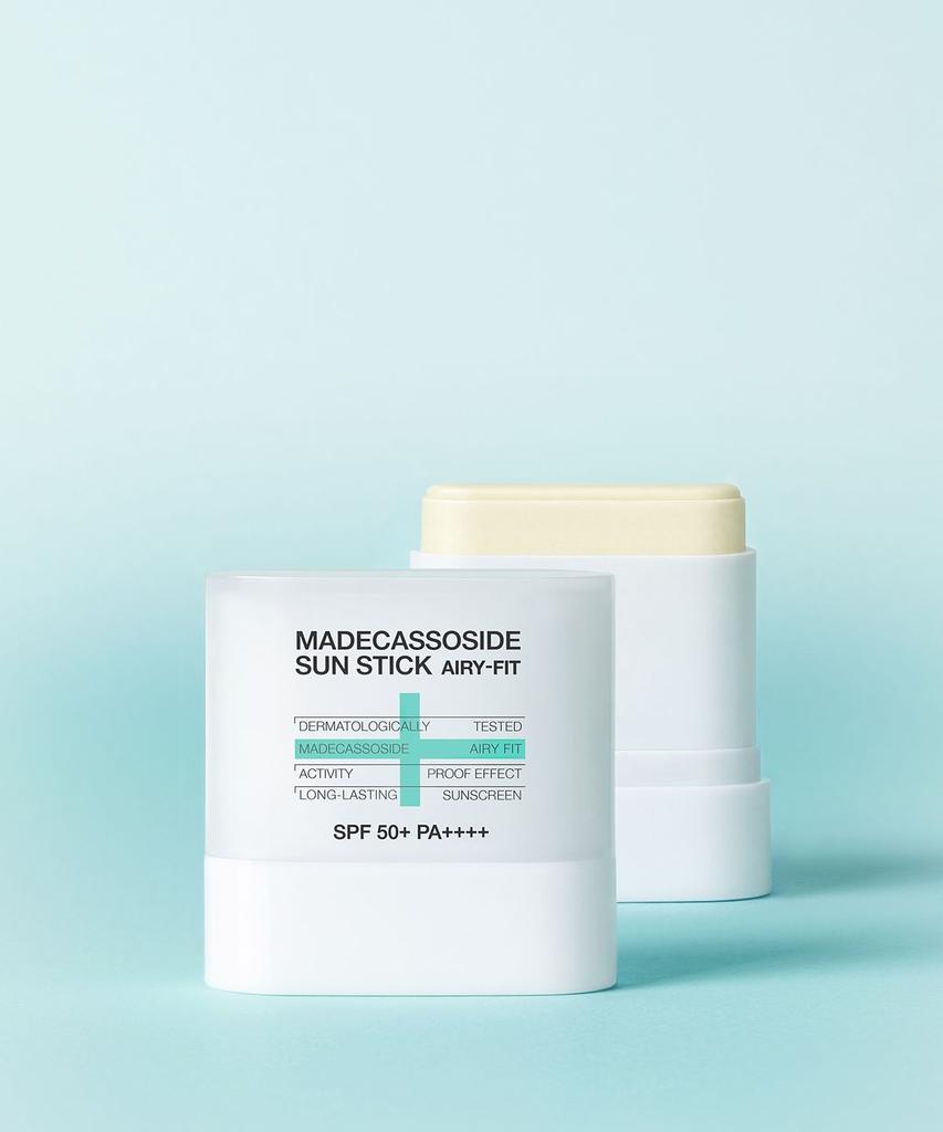 Солнцезащитный стик с мадекассосидом Airy Fit (SPF 50+) 10 г, 1 шт.