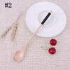 Kitchen Dining Desserts Condiment Rice Soup Kids Spoon Tea Scoops Long-handled Wooden Spoons