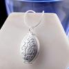 Chain 4 Photo Pendant Jewelry Memory Floating Locket Necklace Fashion Album Box Necklaces  Women