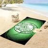 Celtic Football Team Logo Print Beach Towel, Large Soft Quick Dry Towel for Beach Camping Swimming